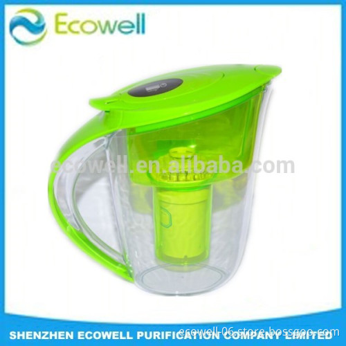 Portable alkaline water filter pitcher water jug